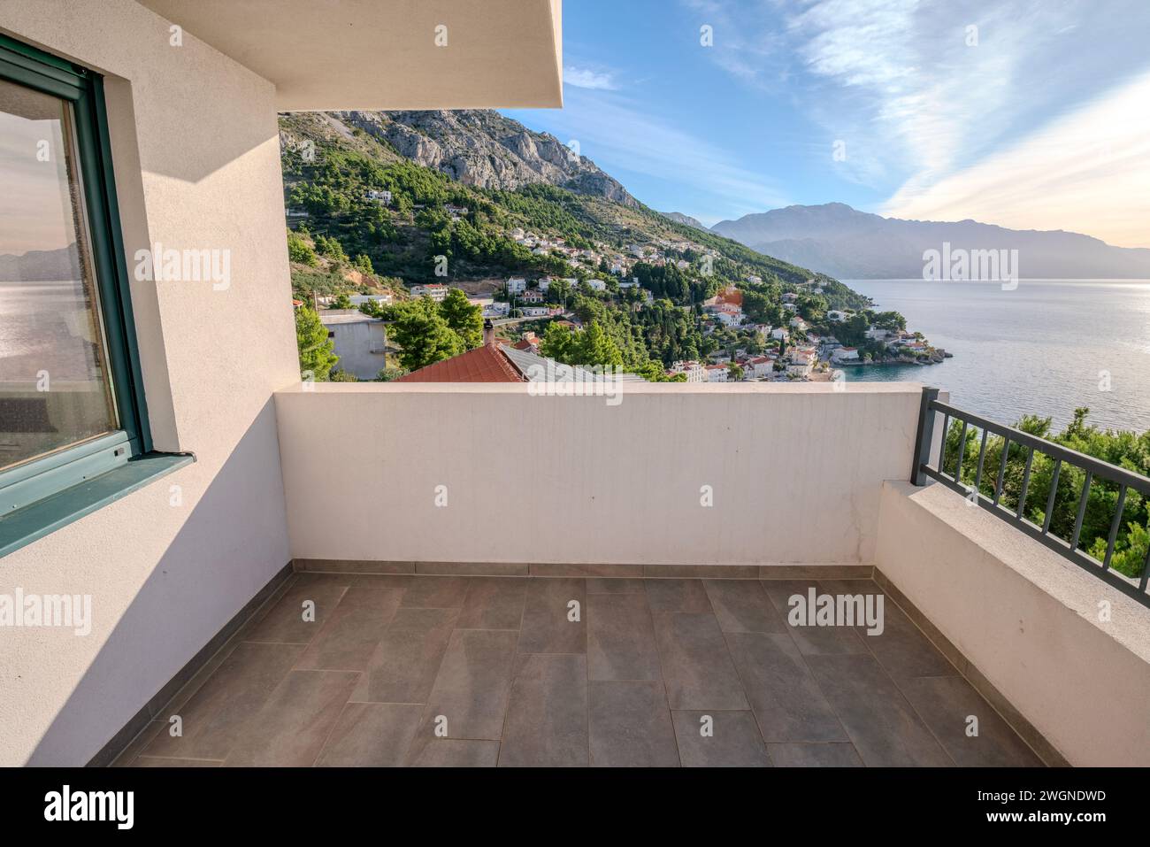 Curated visual reference: Gallery Detail: Terrace Of A Seaside Penthouse Decorated In A Minimalist Style