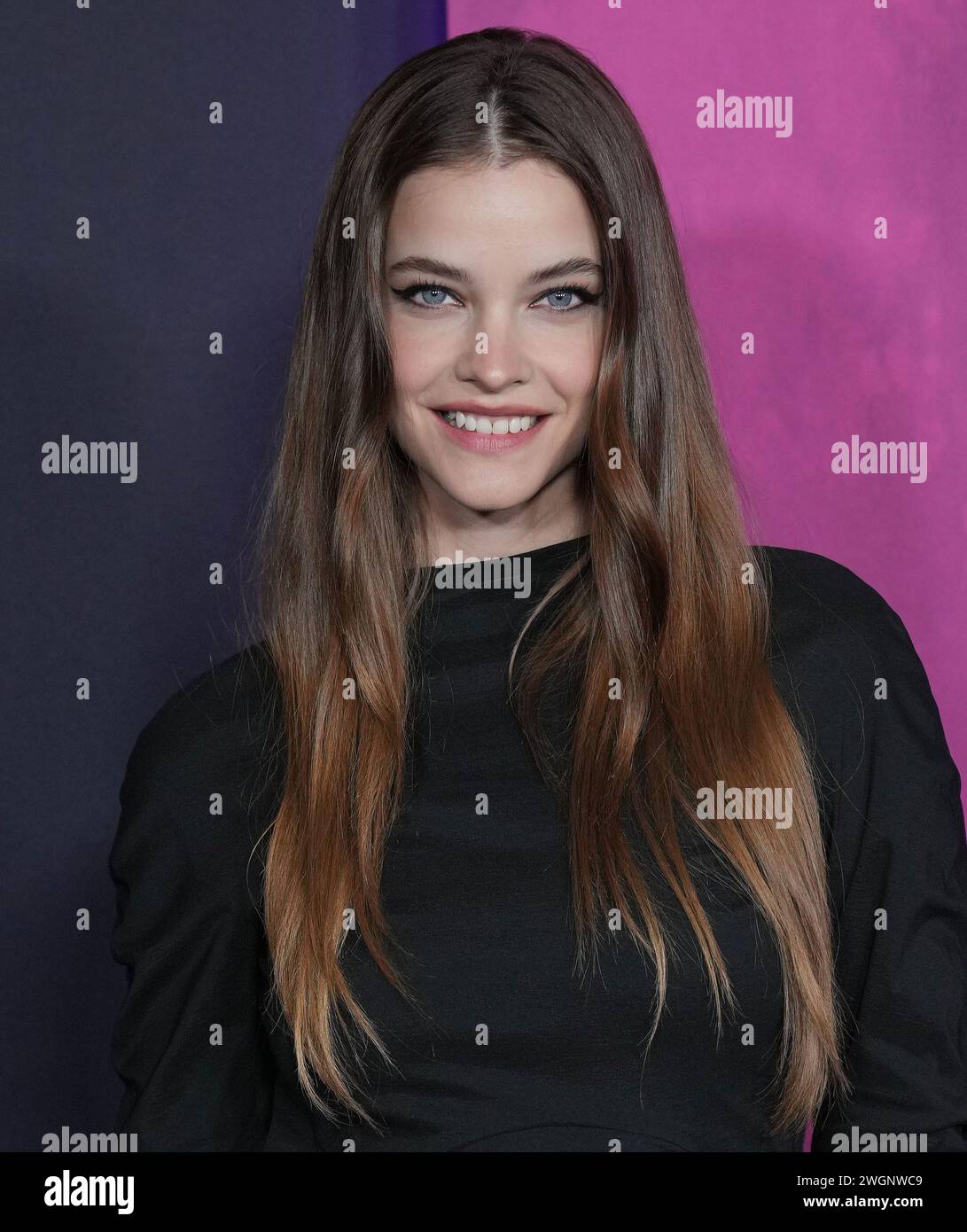 Barbara Palvin arrives at the Focus Features' LISA FRANKENSTEIN Los Angeles Special Screening held at the Hollywood Athletic Club in Hollywood, CA on Monday, ?February 5, 2024. (Photo By Sthanlee B. Mirador/Sipa USA) Stock Photo