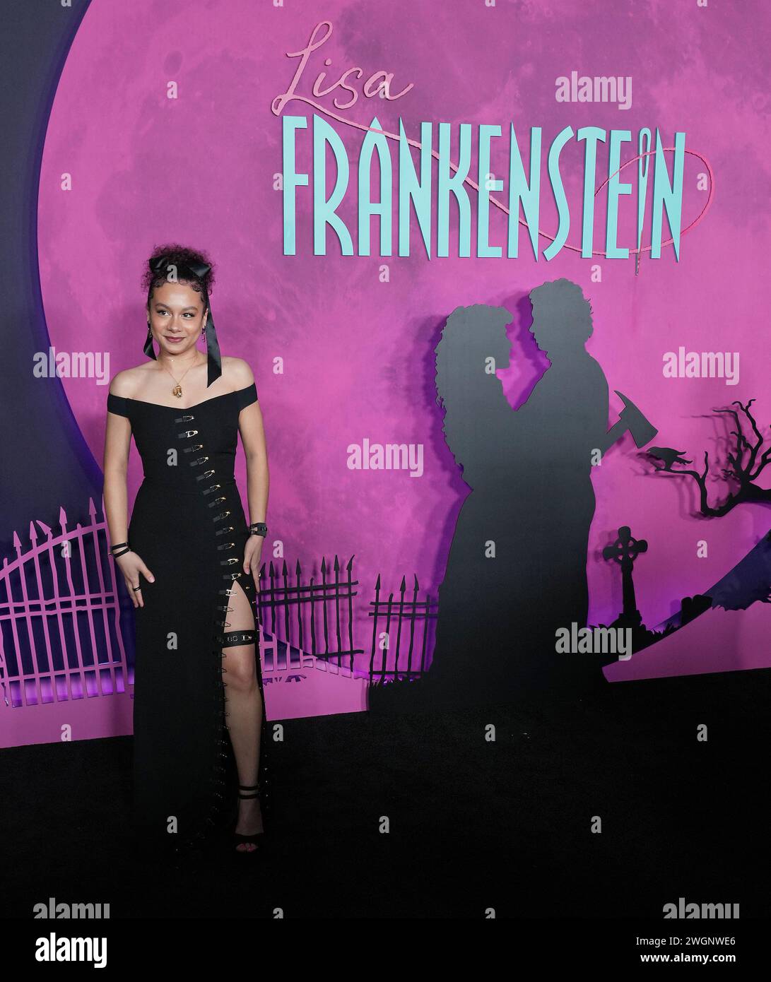 Kayden Muller Janssen arrives at the Focus Features’ LISA FRANKENSTEIN