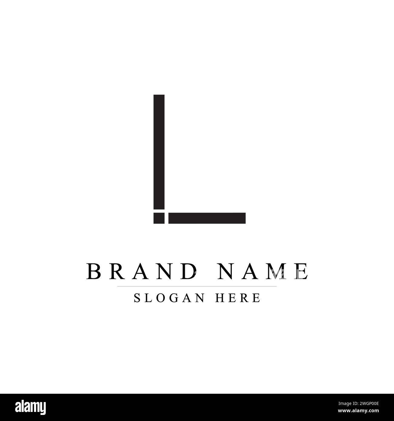 Letter L Professional Logo For All Kind Of Businesses, Letter L Logo Design. Modern Abstract Letter L logo. Stock Vector