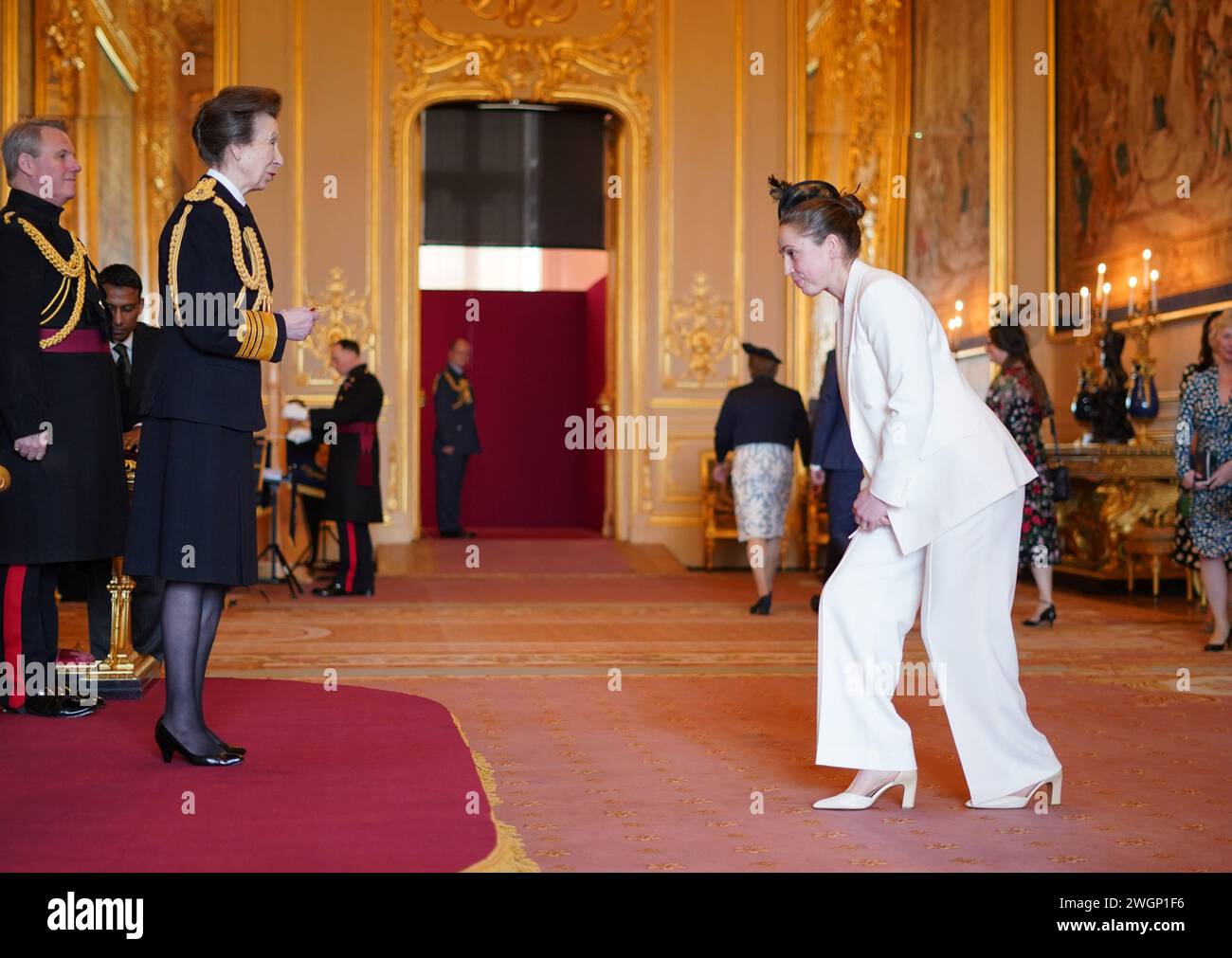 Referee Princess Sara Cox, from Exeter, Referee, is made a Member of the Order of the ...