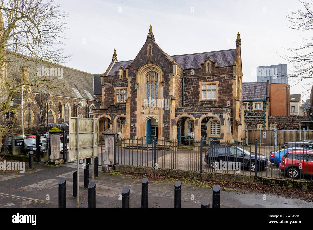 Ballymena Magistrates' Court, where two men are charged with the murder of 17-year-old Blake Newland, who died in hospital following a stabbing in Limavady on Friday night. Picture date: Tuesday February 6, 2024. Stock Photo