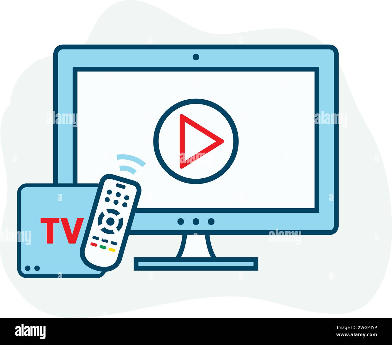 tv-set-top-box-icon-stock-vector-image-art-alamy