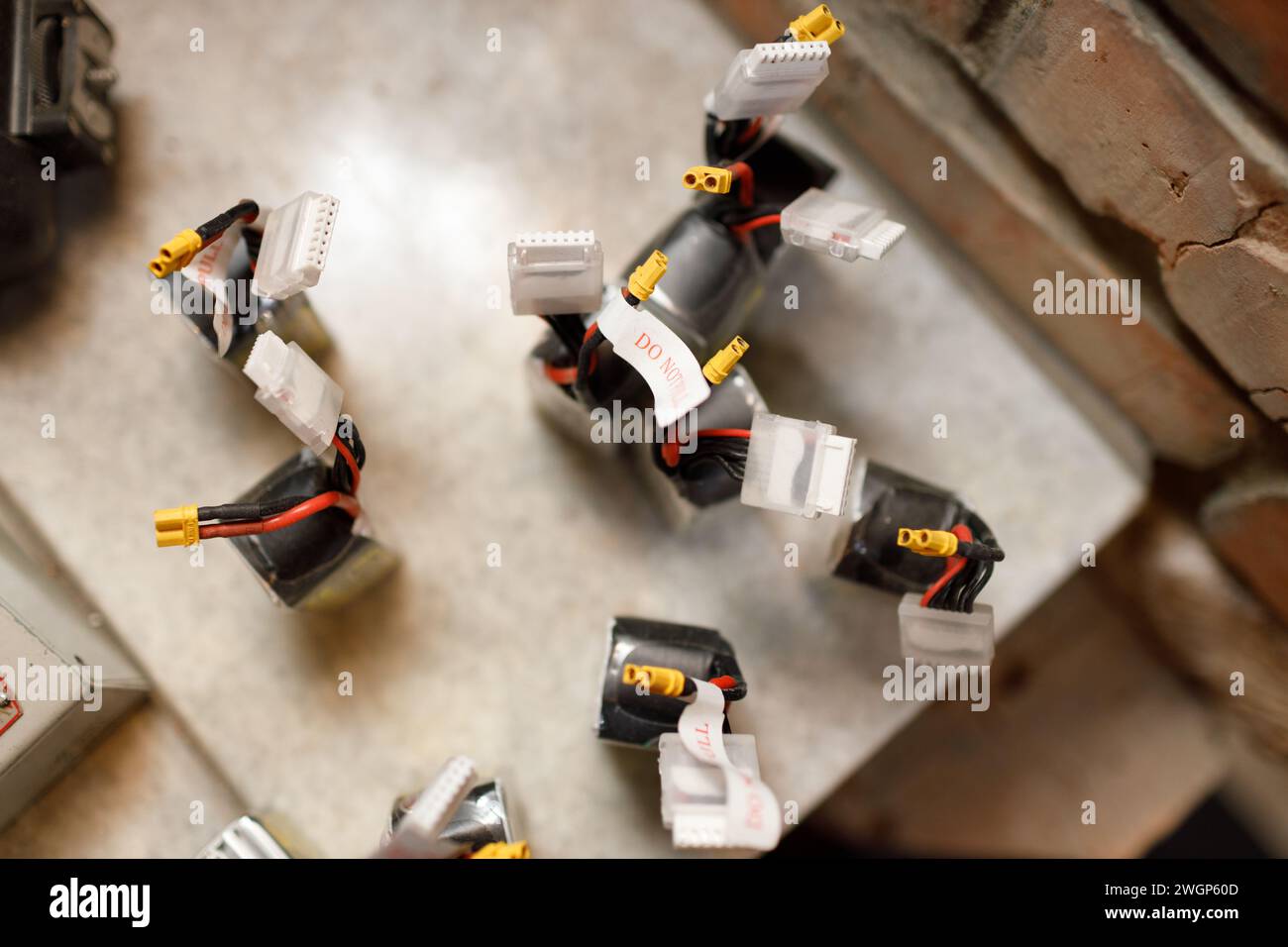 Photo inspiration: Picture Idea: Drone Quadcopter Battery For Enhanced Flight Time Stock Photo