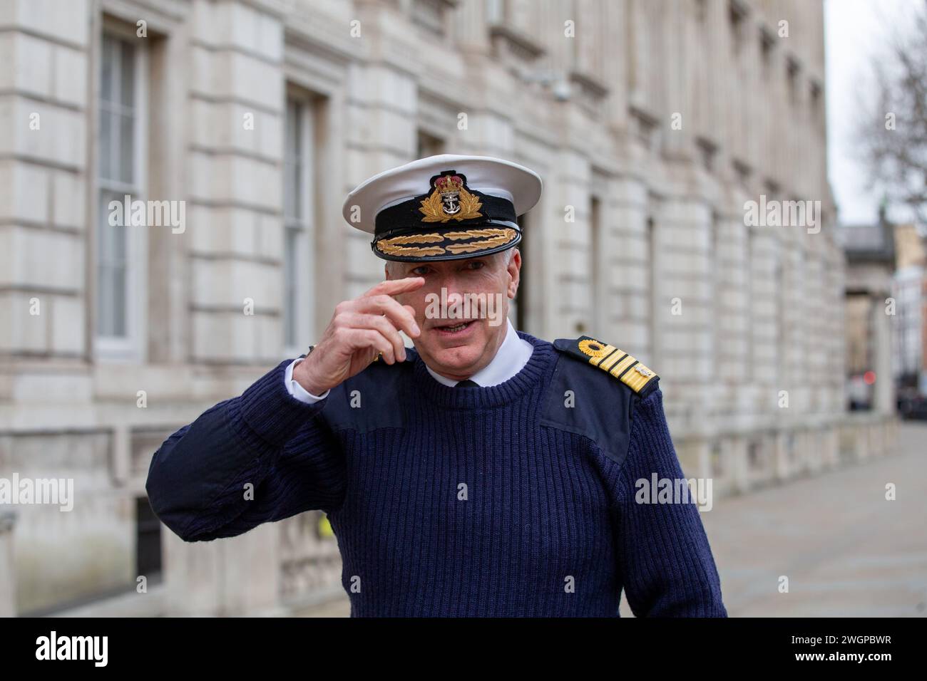 London, UK. 6th Feb, 2024. Admiral Sir Tony Radakin KCB ADC Chief of ...