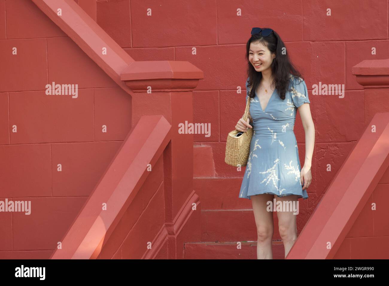 Chinese New Year at Malacca Stock Photo