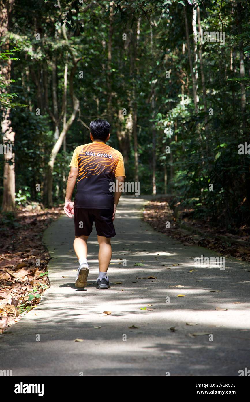 Cafe at Gunung Lambak, Kluang, Malaysia Stock Photo