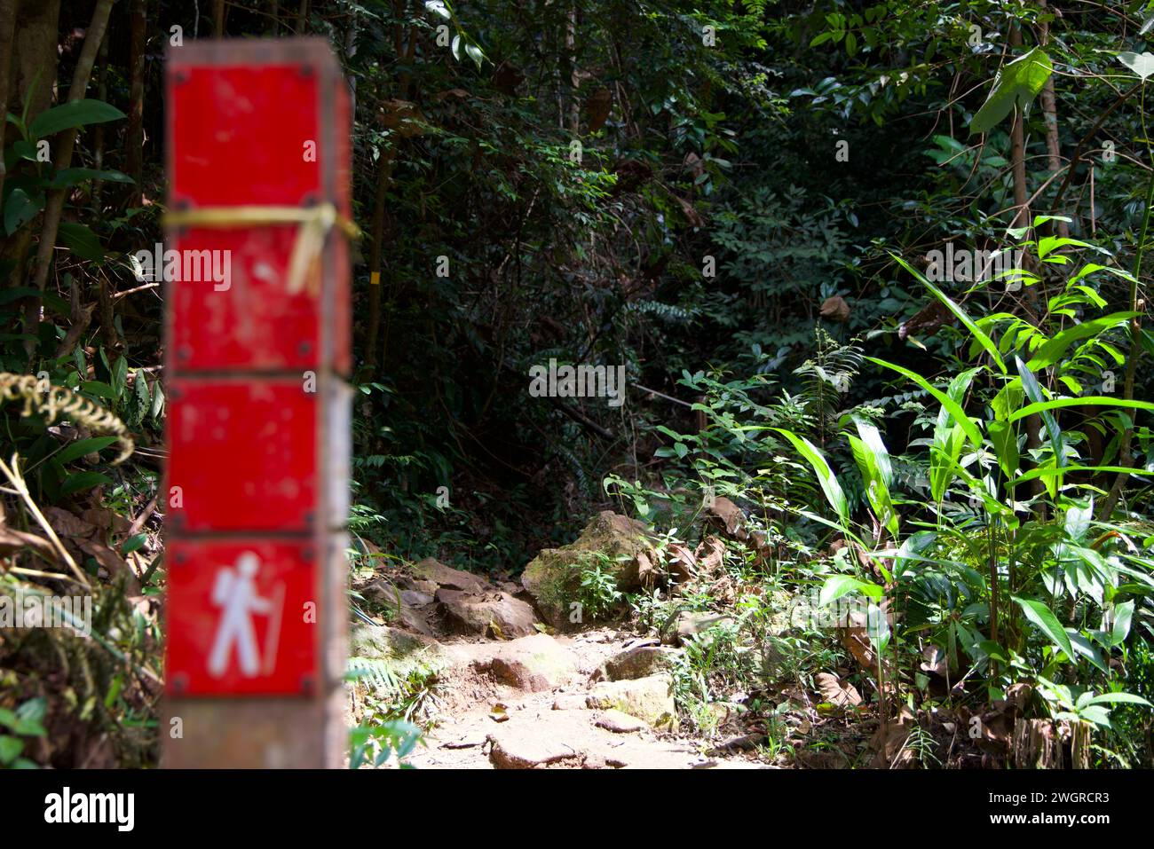 Cafe at Gunung Lambak, Kluang, Malaysia Stock Photo