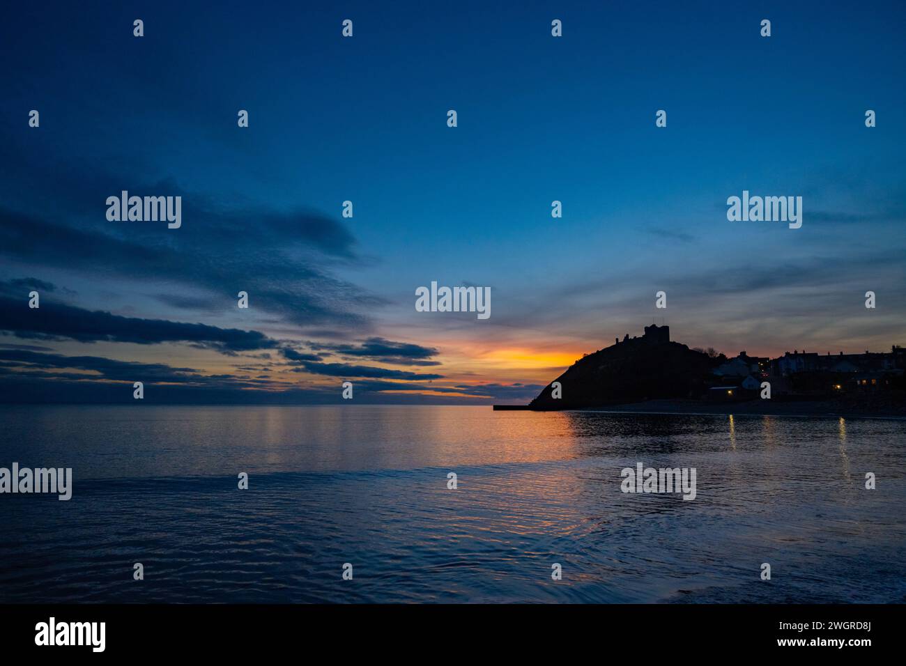 Denbigh castle and town hi-res stock photography and images - Alamy