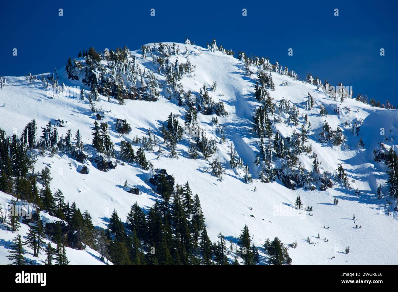 Garfield Peak, Crater Lake National Park, Oregon Stock Photo