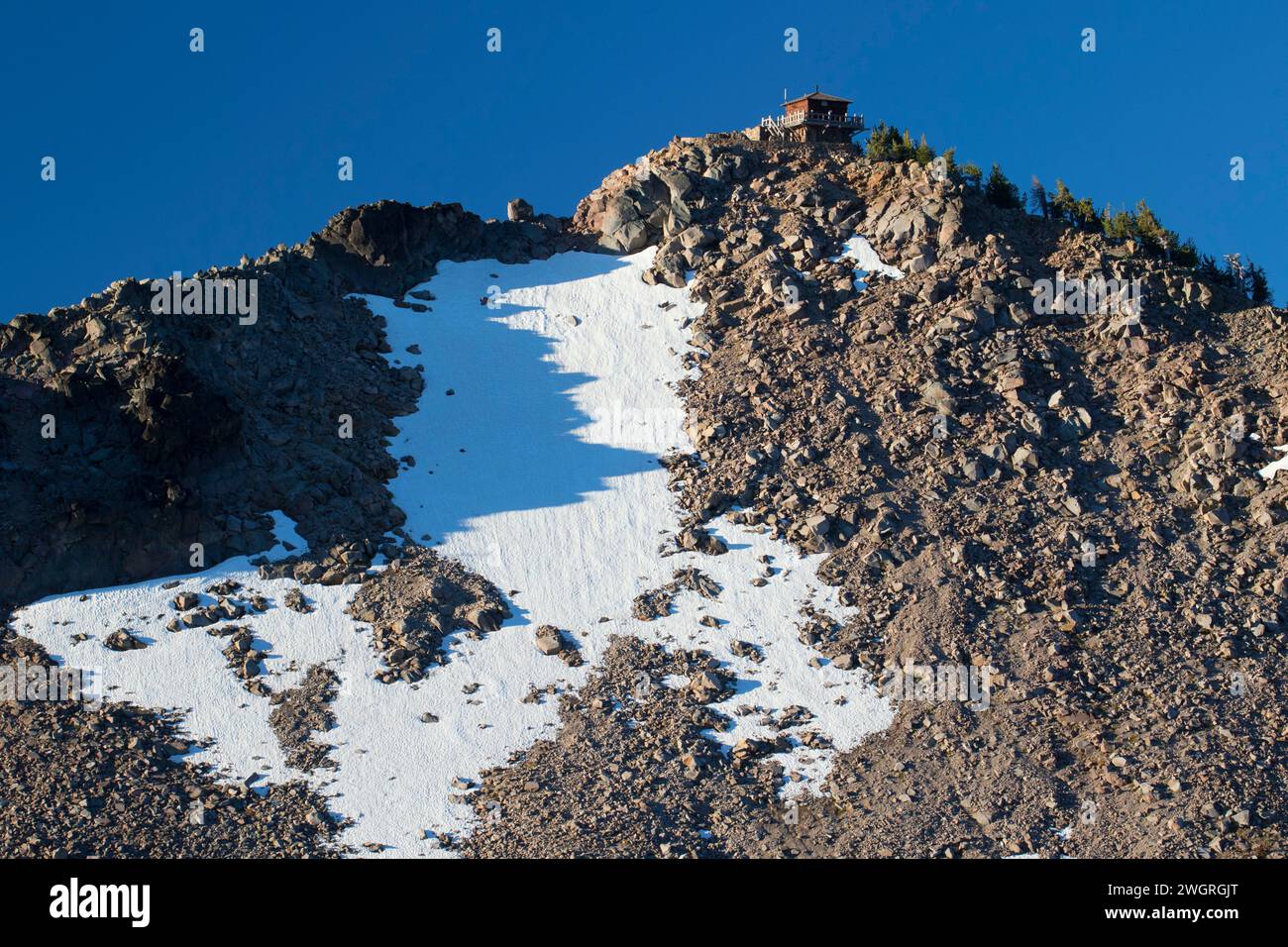 The Watchman Lookout, Crater Lake National Park, Oregon Stock Photo