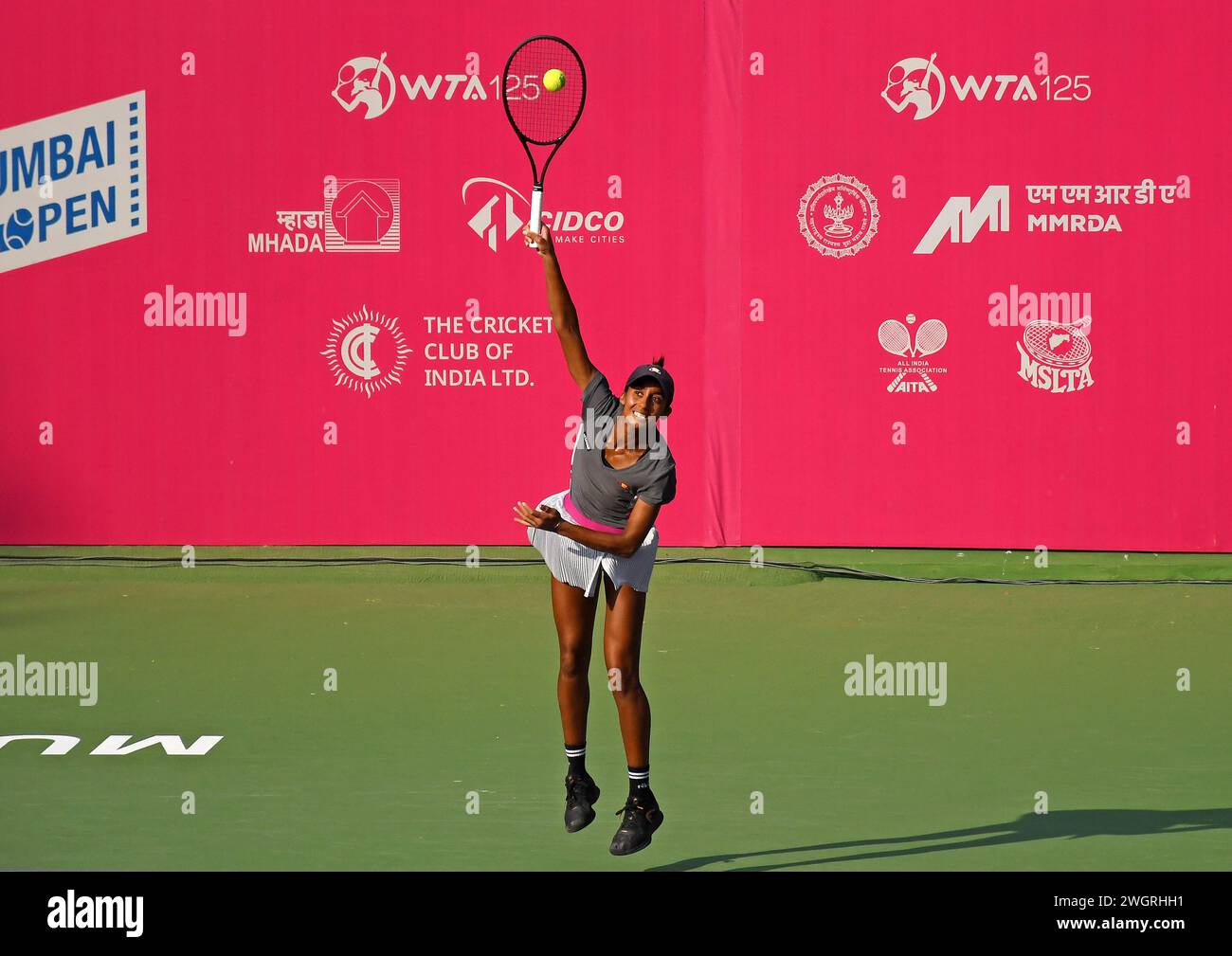 Mumbai, India. 05th Feb, 2024. Great Britain's woman tennis player
