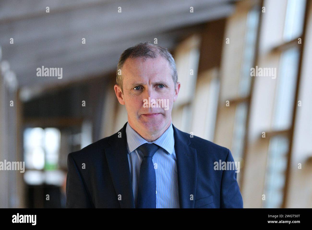 Edinburgh Scotland, UK 06 February 2024. Cabinet Secretary for NHS ...