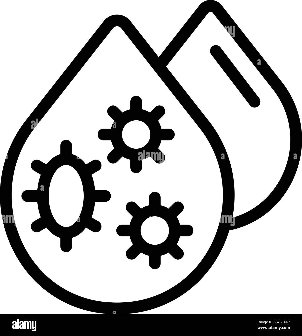 Drop dust smoke icon outline vector. Speed gas. Car co2 pipe emission