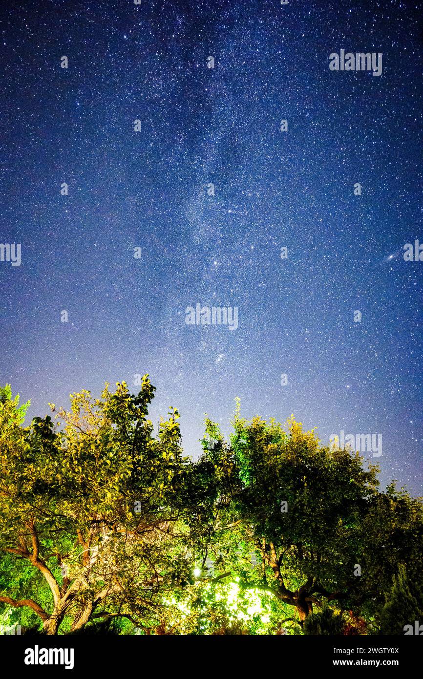 Star map milky way hi-res stock photography and images - Alamy