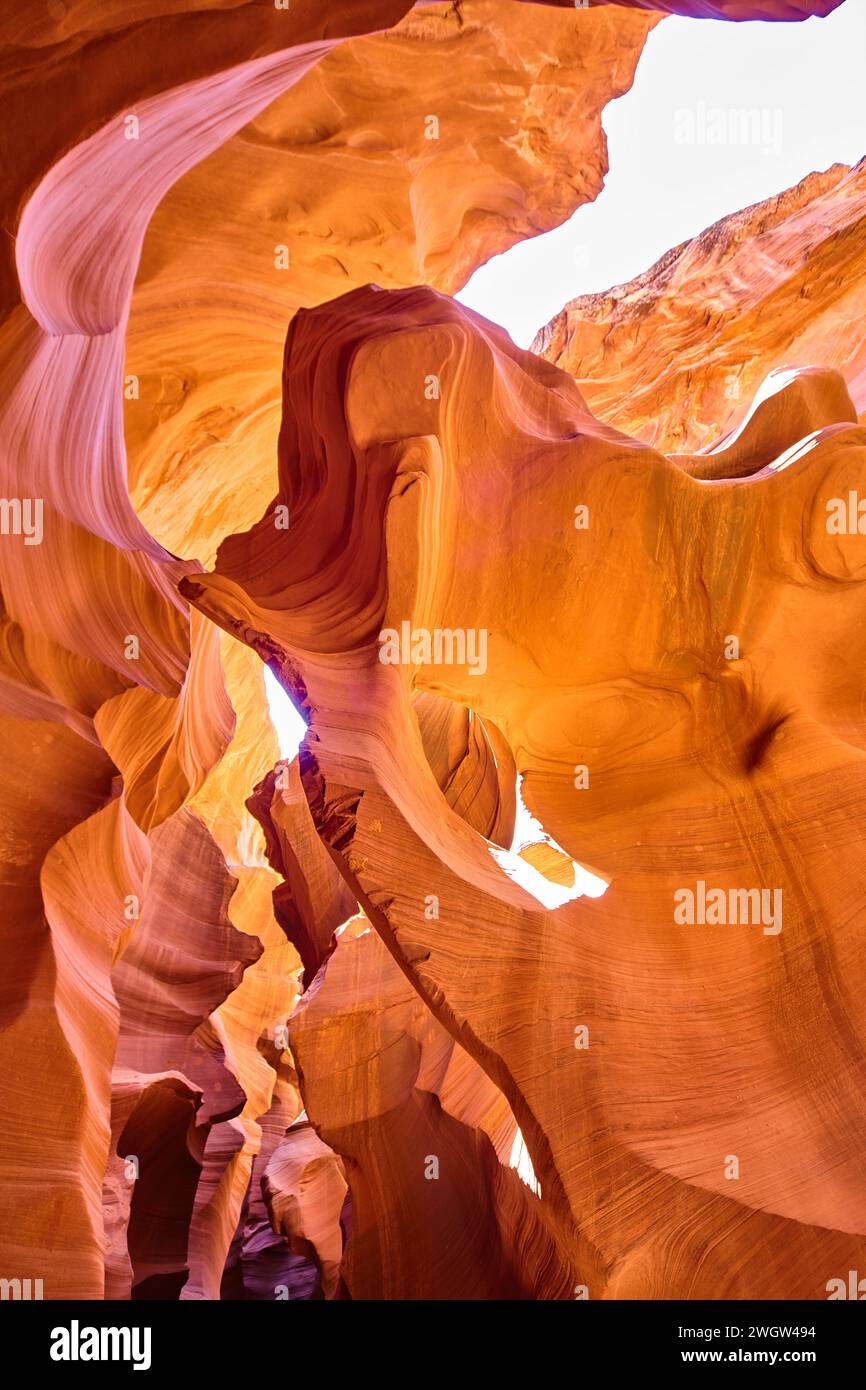 antelope-canyon-sandstone-waves-light-and-shadow-play-stock-photo-alamy