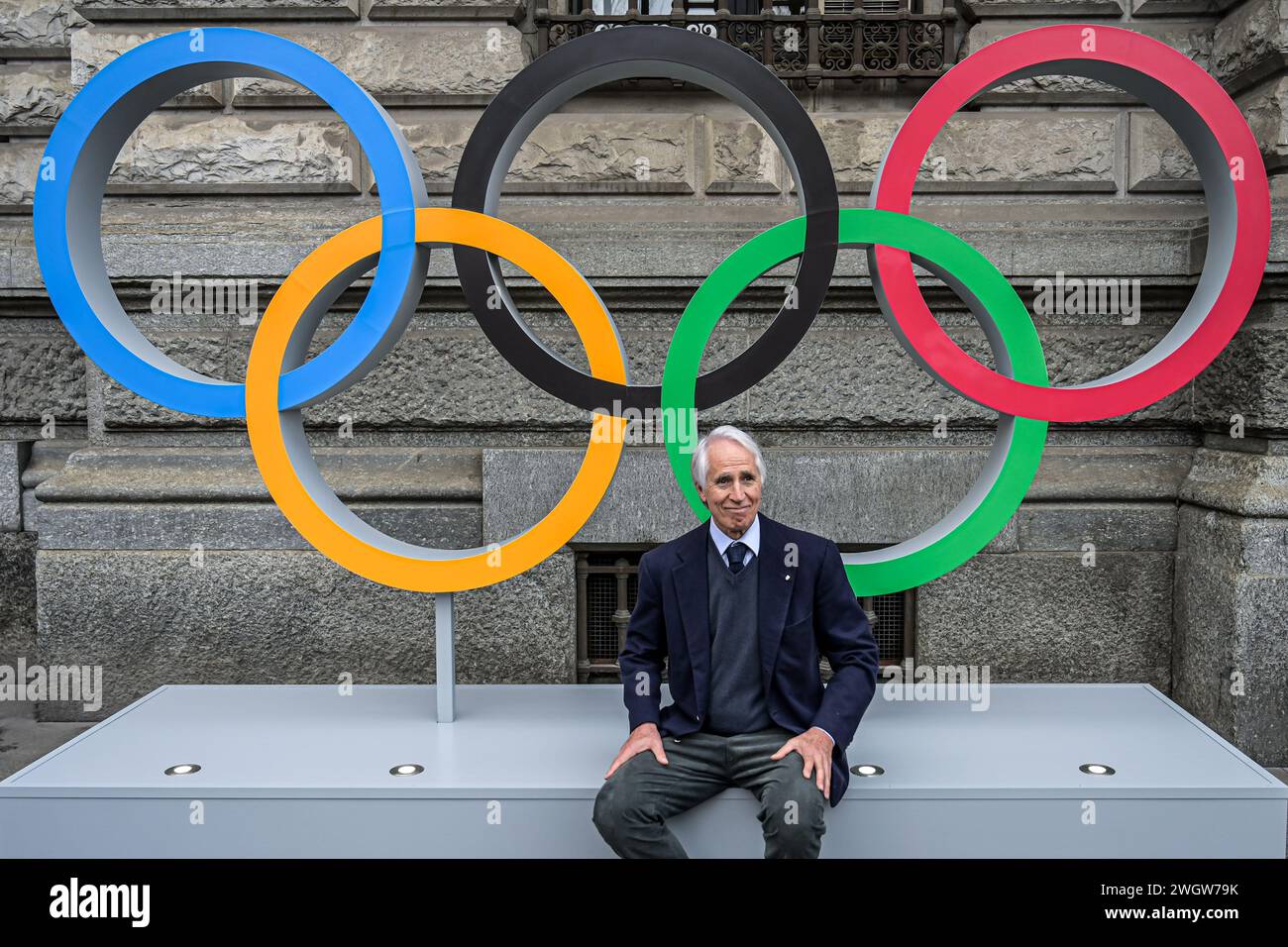 Unveiling ceremony of the Milano Cortina 2026 Winter Olympics and