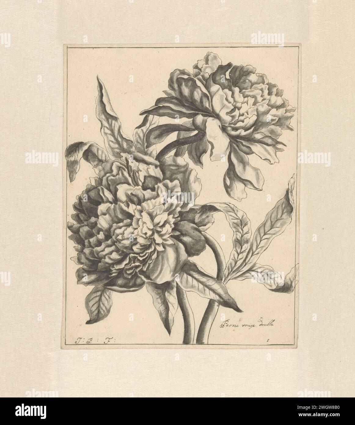 ジョージ・ラポルト「POSIE DU RIVAGE」リトグラフ 額装 版画 - 版画
