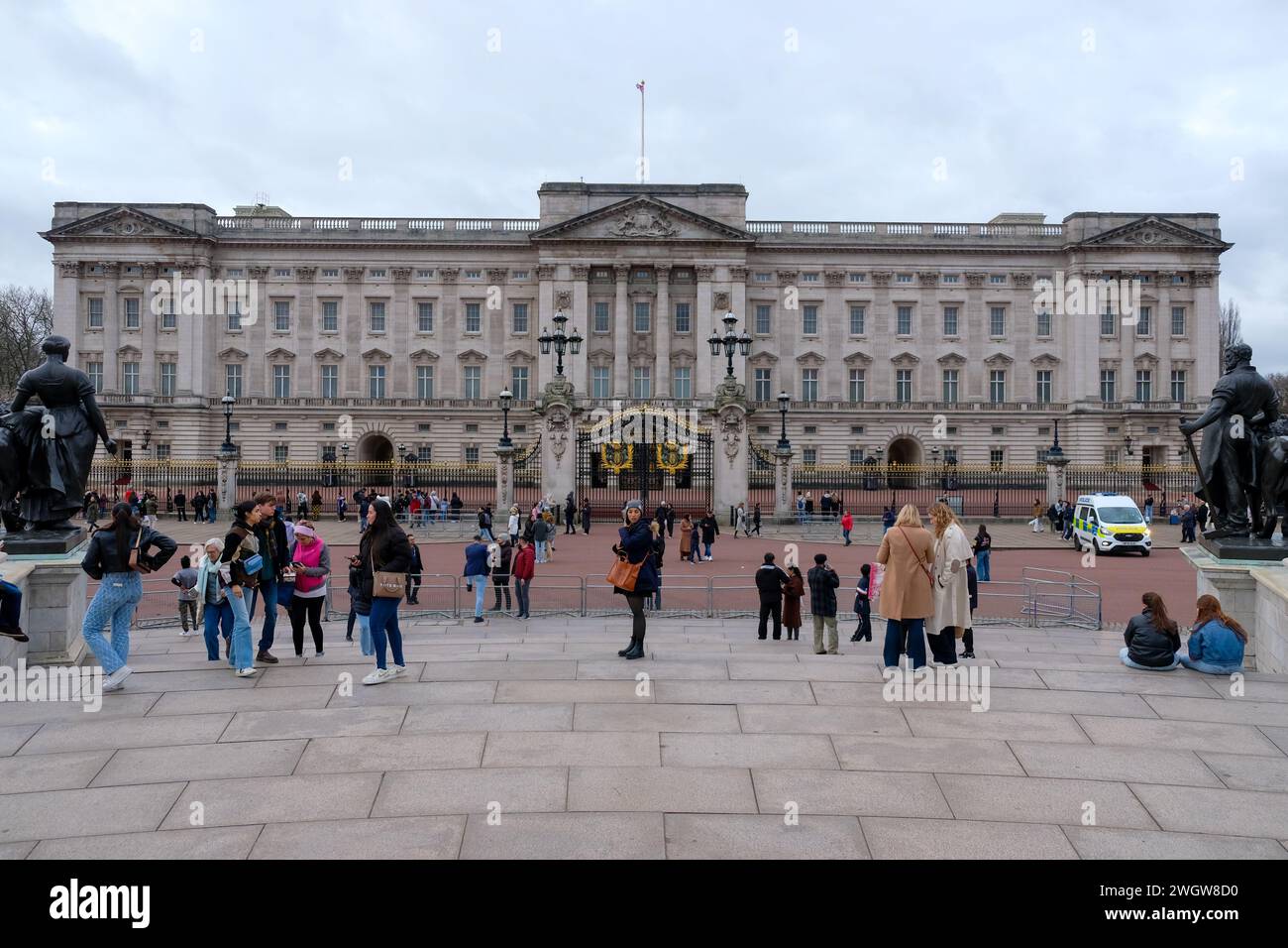 London, UK, 6th February, 2024. King Charles departed Buckingham Palace