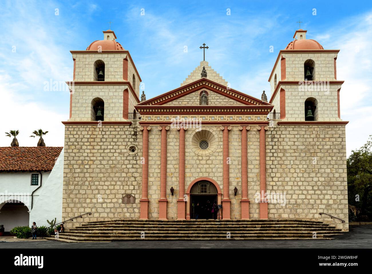 An Ancient Stone Structure Built Into The Mountainside Stock Photo - Alamy