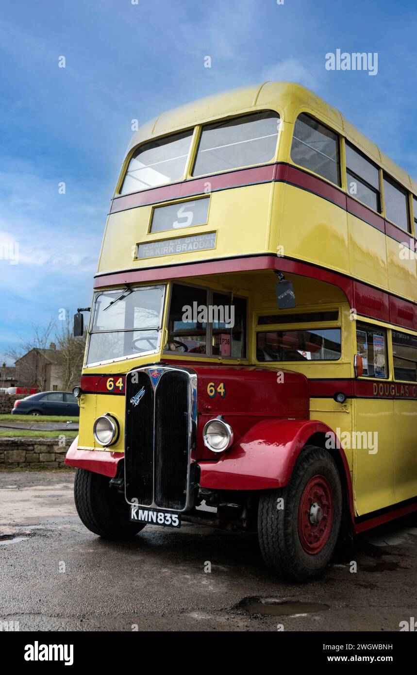 AEC Regent III at brough. Kirkby Stephen Commercial Vehicle 2016. Stock Photo