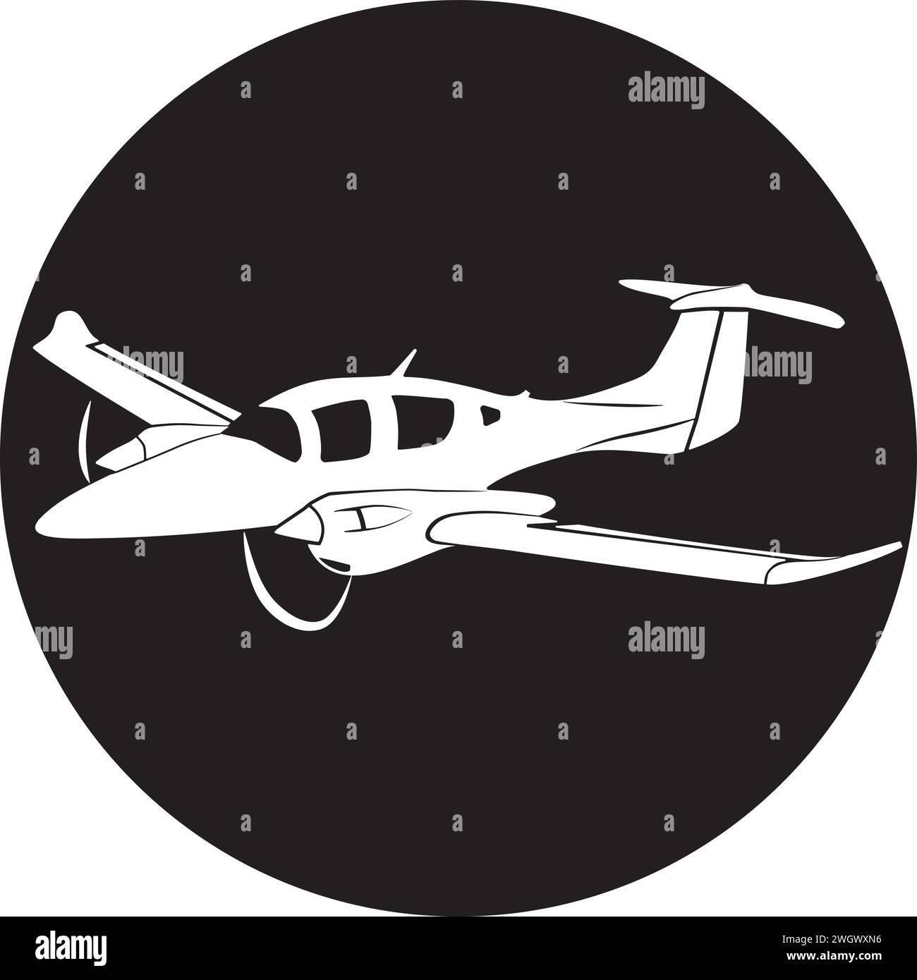 Diamond DA-62 airplane vector file Stock Vector Image & Art - Alamy