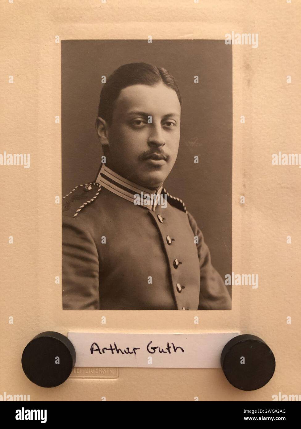 Arthur Guth (1889-1958) portrait circa 1915. Stock Photo