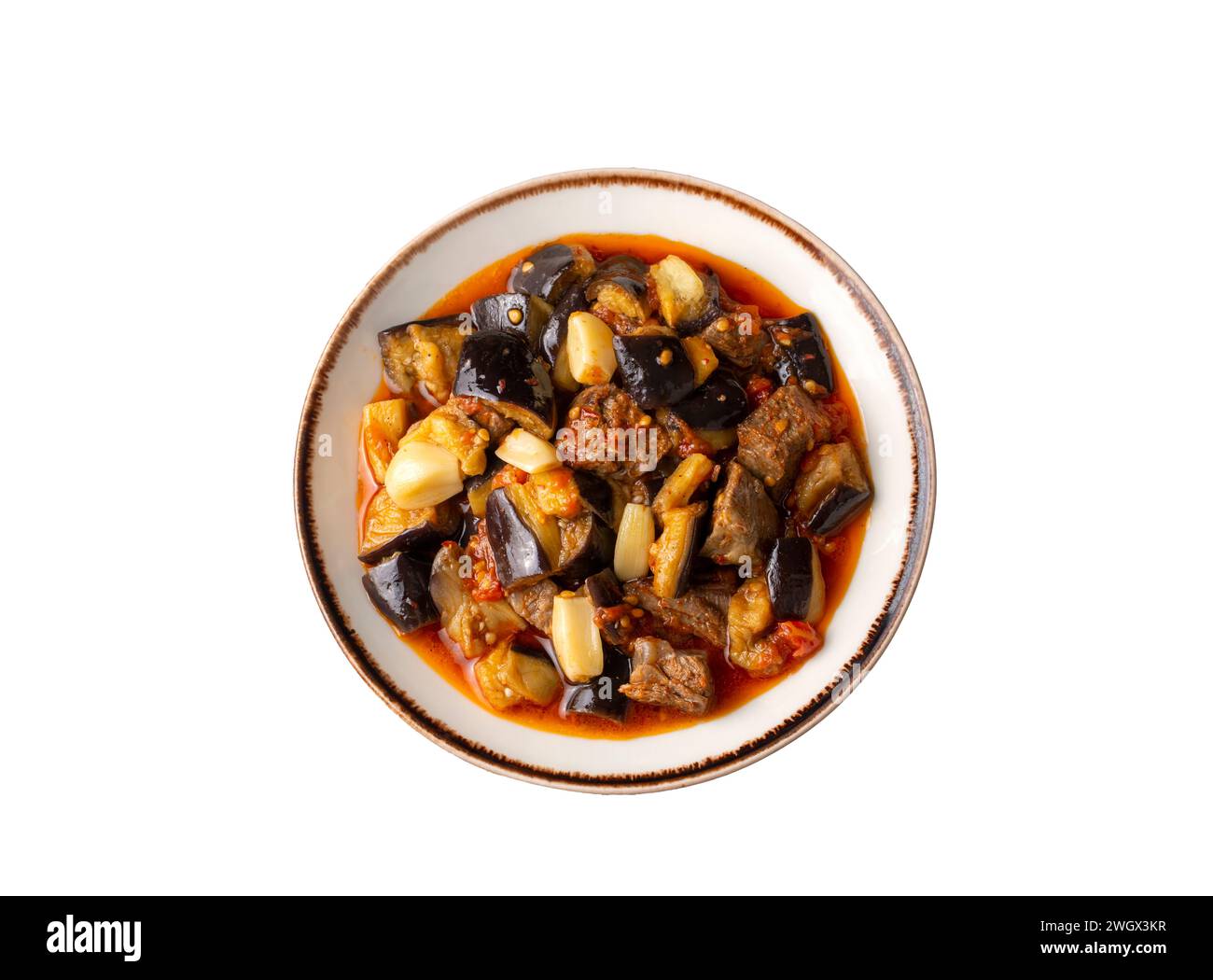 Traditional Turkish cuisine; Meaty Eggplant Dish. Turkish name ...