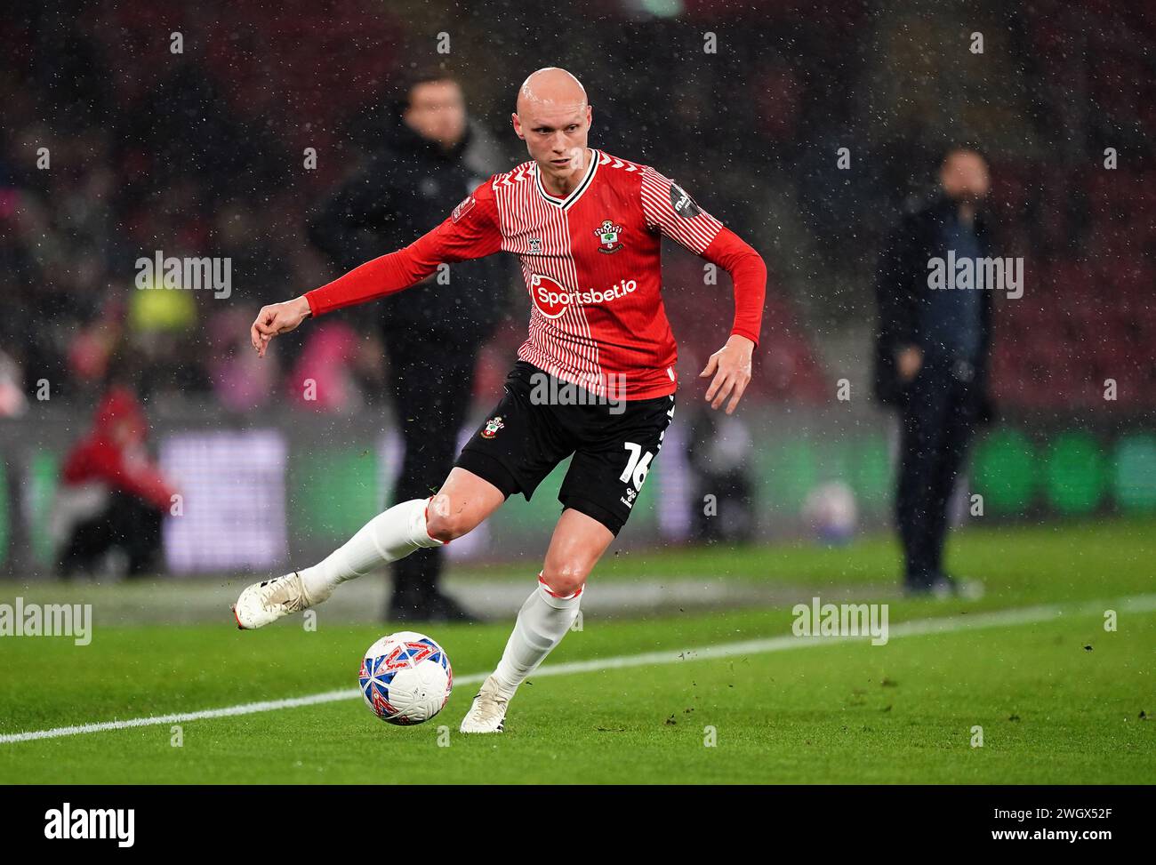 Willy Smallbone Southampton's Will Smallbone during the Emirates FA Cup fourth round ...