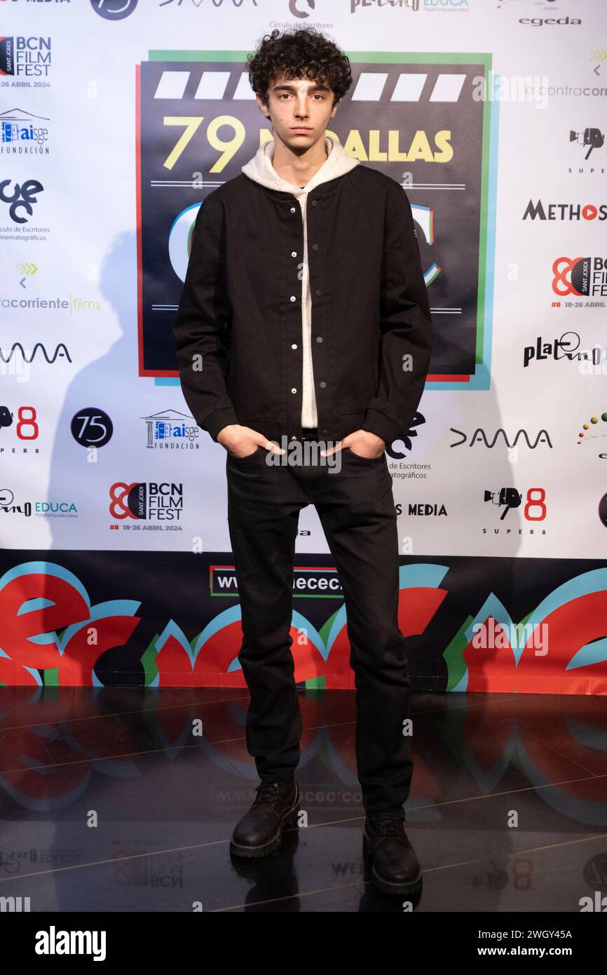 Blas Polidori attends ‘79 Edition Medallas CEC’ Photocall in Madrid