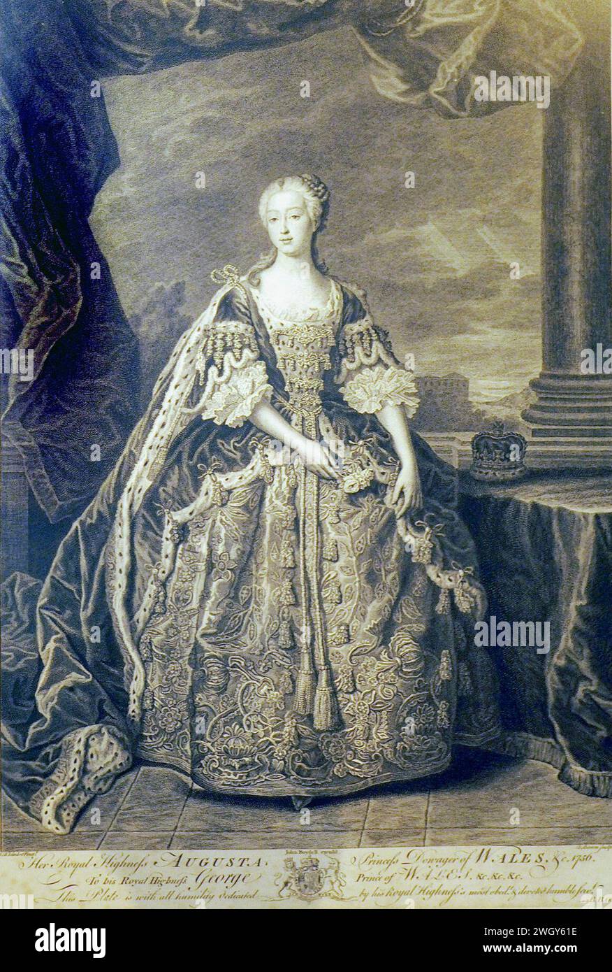 Augusta von SachsenGothaAltenburg Stock Photo Alamy