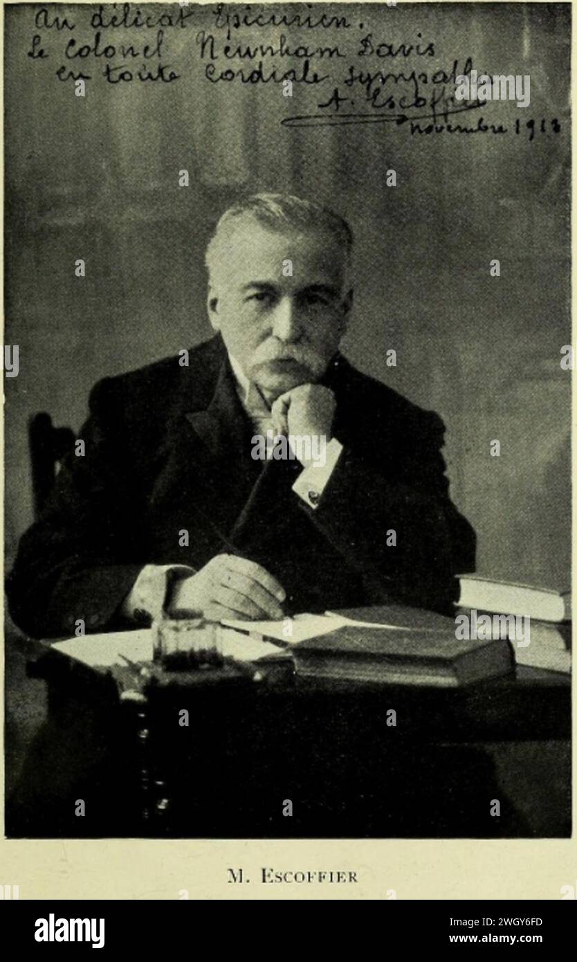 Auguste escoffier hires stock photography and images Alamy