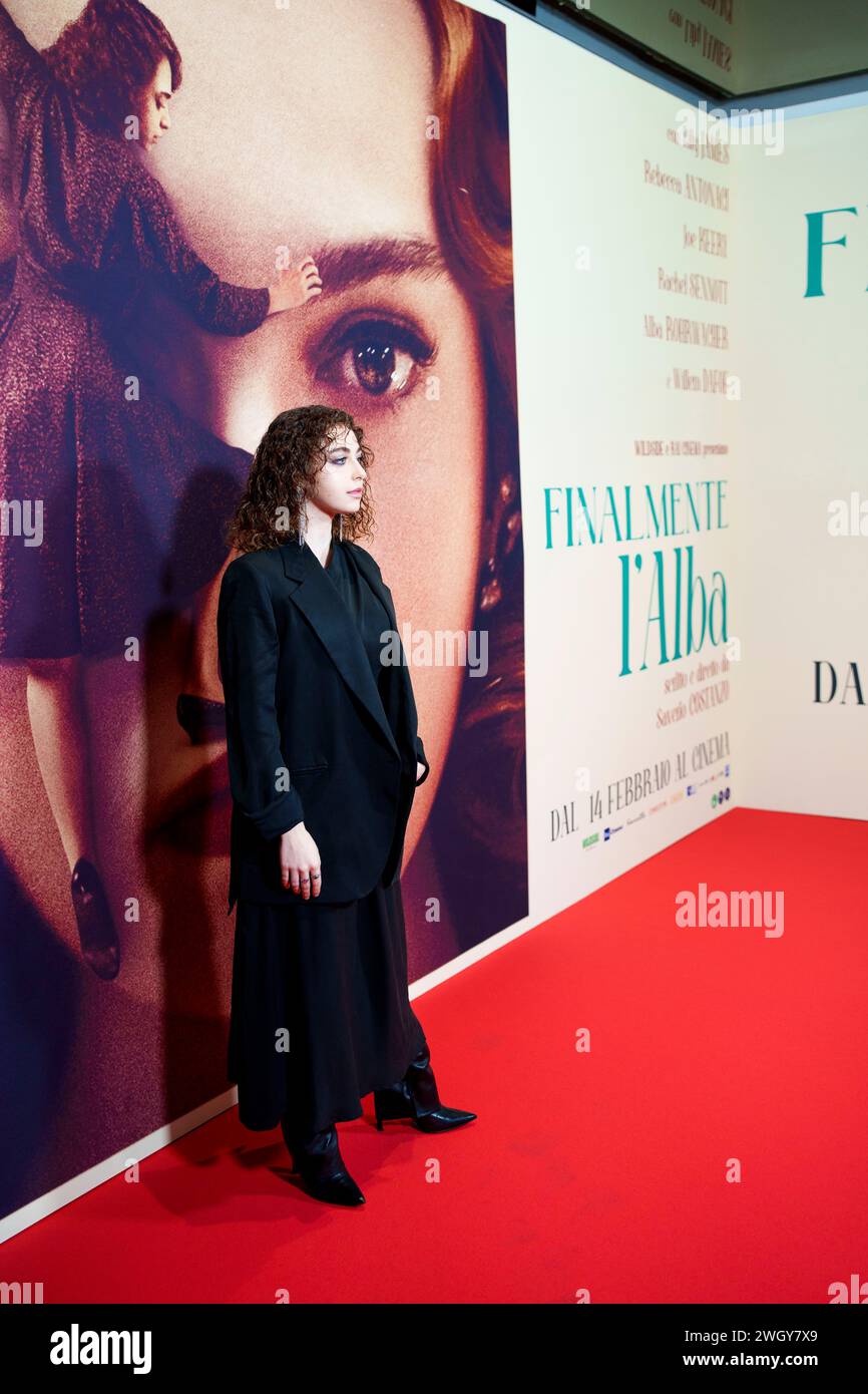 ROME, ITALY, 05 FEBRUARY 2024, The cast members of 