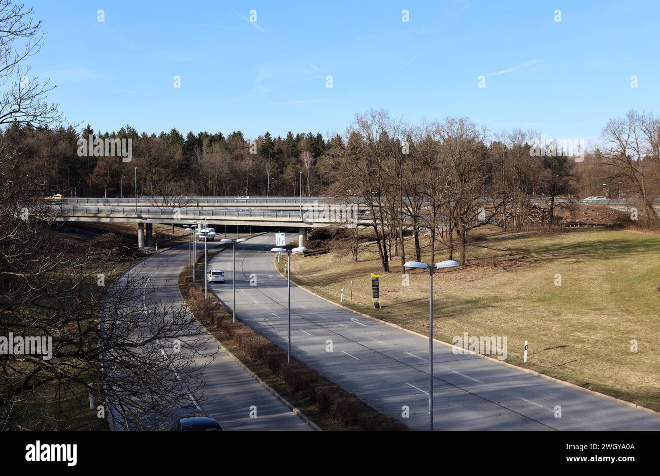  Foto zu München, Bayern, Deutschland 06. Februar 2024: Ein Tag in der 
