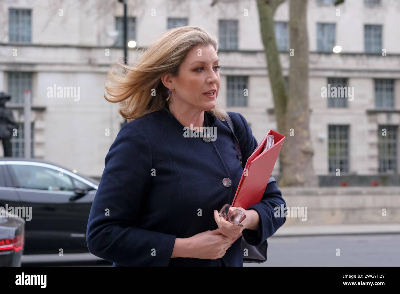London, UK, 6th February, 2024. Ministers at the Office for the