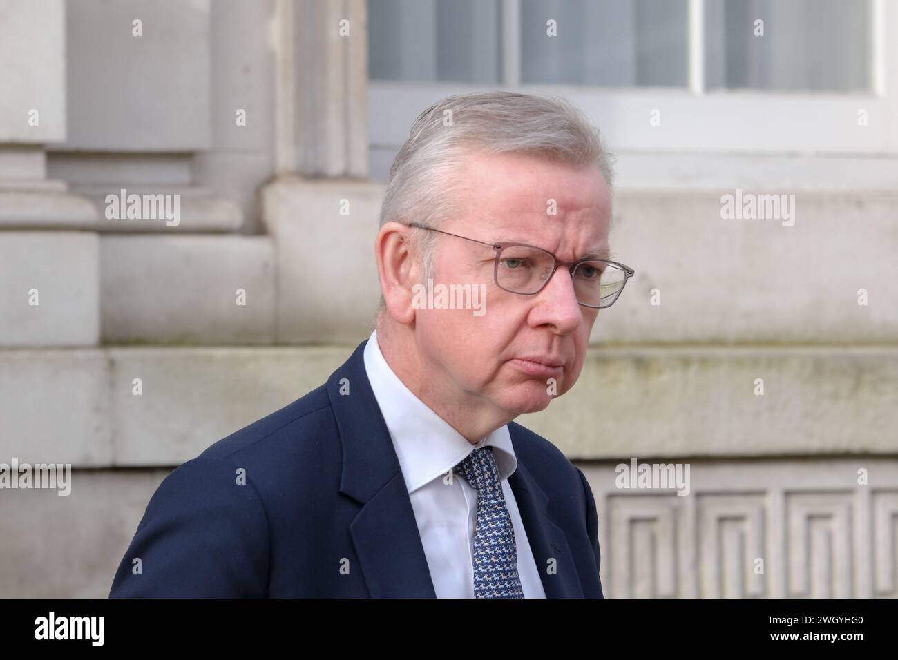 London, UK, 6th February, 2024. Secretary of State for Levelling Up