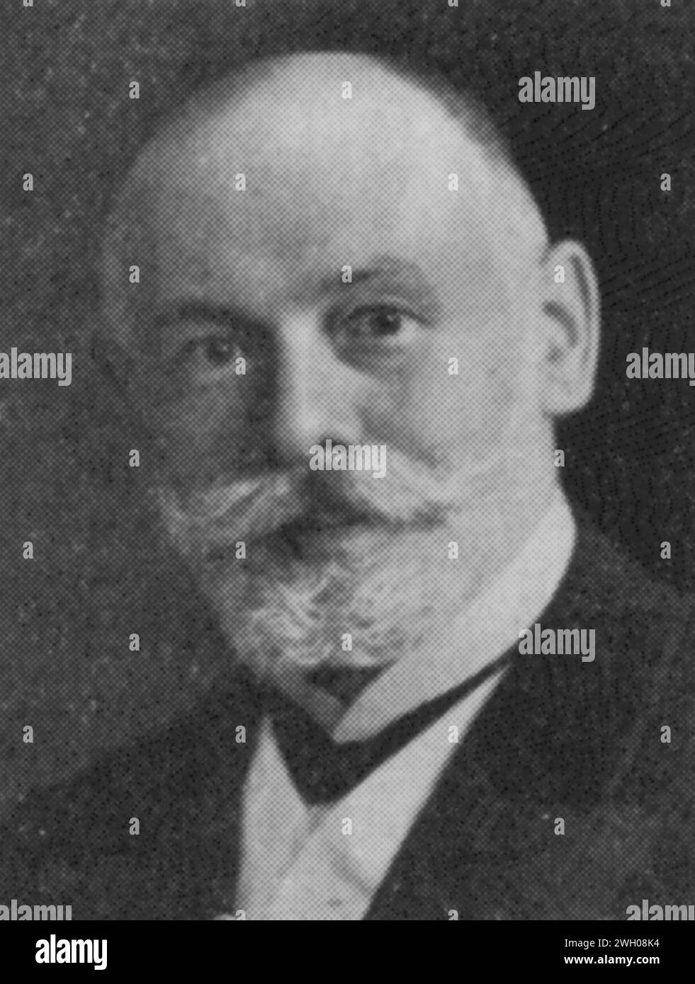 Barkhausen-georg-in-trommsdorff-paul-der-lehrkoerper-der-TH-hannover-1831-1931-hannover-1931-s074. Stock Photo