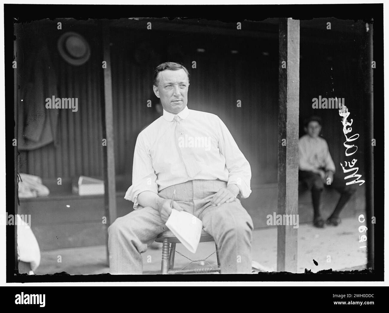 BASEBALL, PROFESSIONAL. JAMES McALEER, FORMER MANAGER, WASHINGTON TEAM Stock Photo