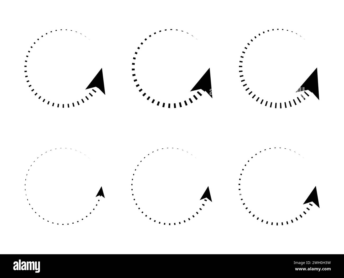 Sound wave icon, podcast player interface, music symbol, sound wave, loading progress bar and buttons. Stock Vector