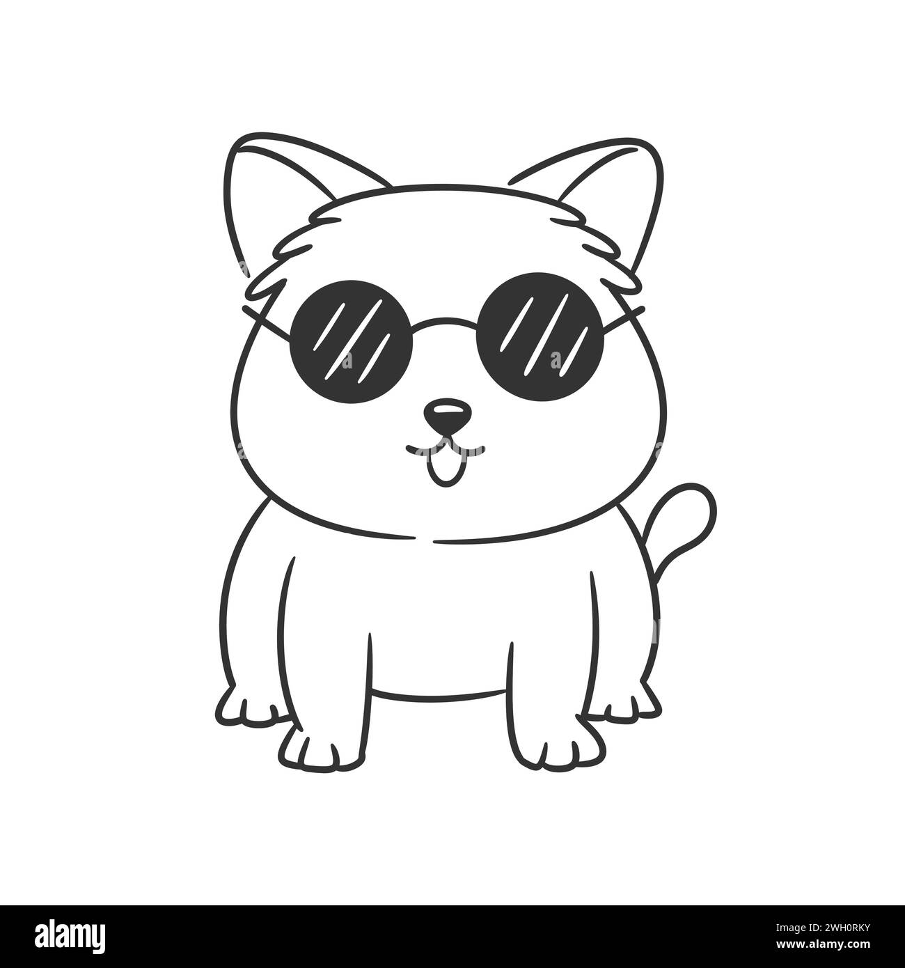 Cute Puppy Wearing Round Glasses For Coloring Stock Vector Image Art cute-puppy-wearing-round-glasses-for-coloring-stock-vector-image-art