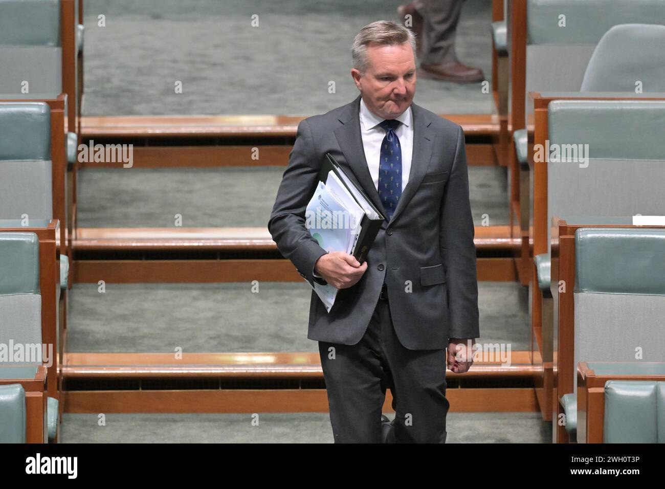 Canberra, Australia. 07th Feb, 2024. Minister for Climate Change Chris ...