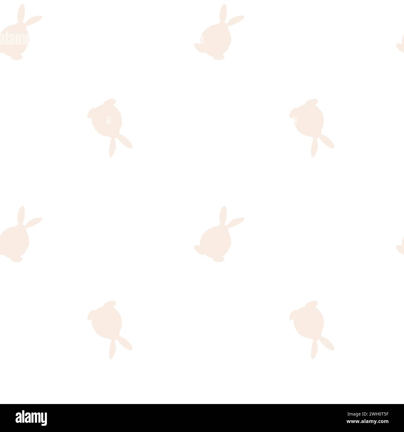 Seamless pattern with Easter design Stock Photo