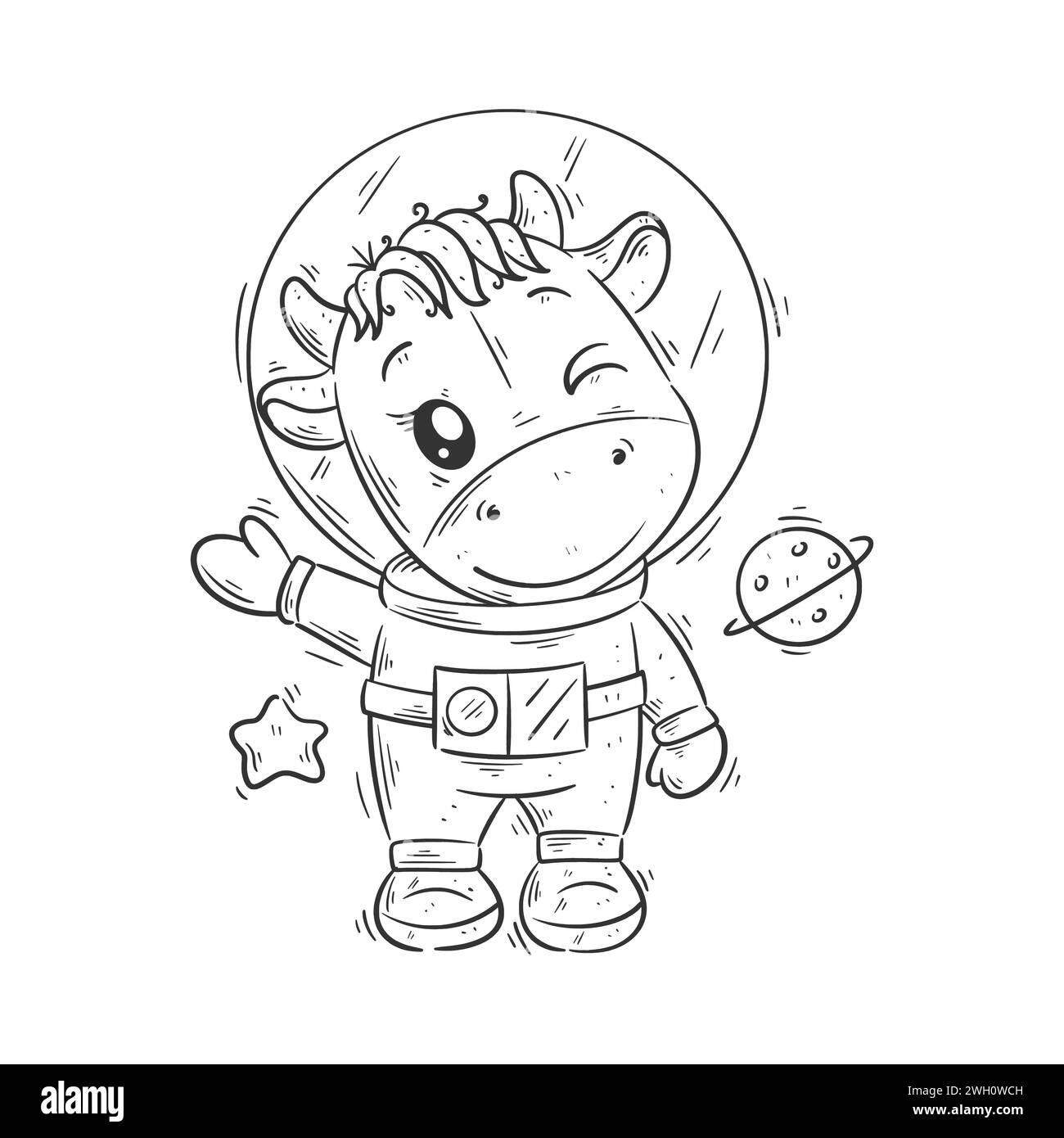 cute-cow-wearing-astronaut-suit-for-coloring-stock-vector-image-art