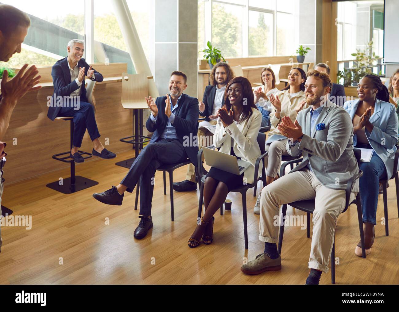 Happy diverse mature women hi-res stock photography and images - Alamy