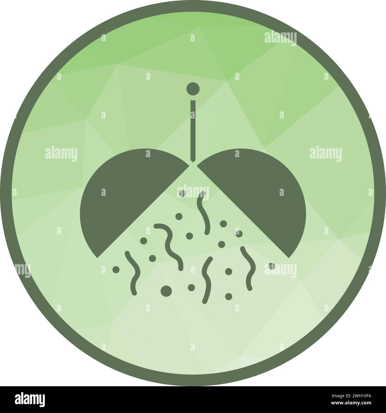Confetti Ball icon vector image. Stock Vector