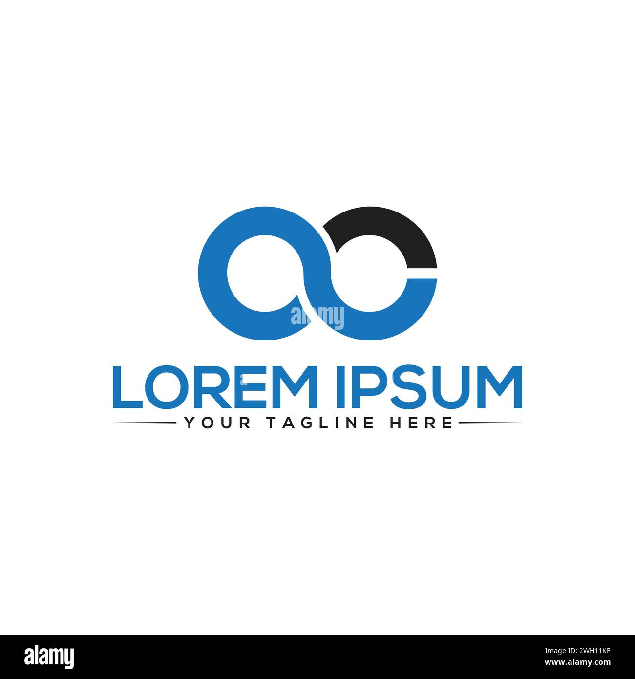 AC Letter Logo Design. Unique Logo Design Stock Vector Image & Art - Alamy
