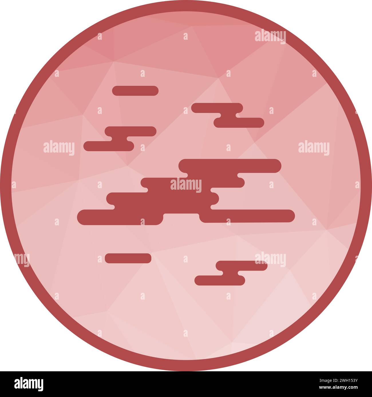 Foggy icon vector image Stock Vector Image & Art - Alamy