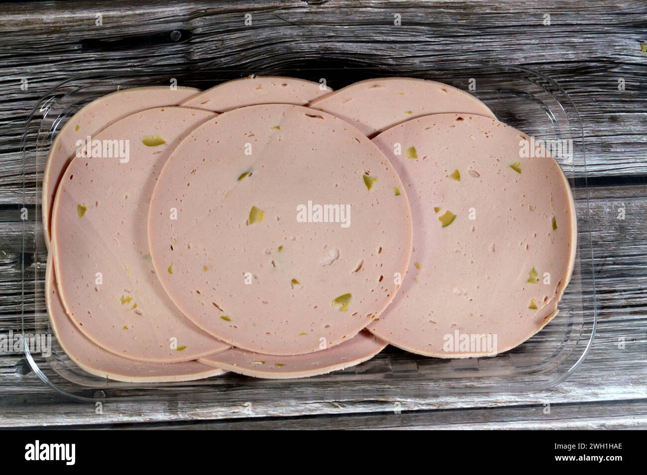 Lunch meats, cold cuts, luncheon cooked sliced cold delicatessens deli