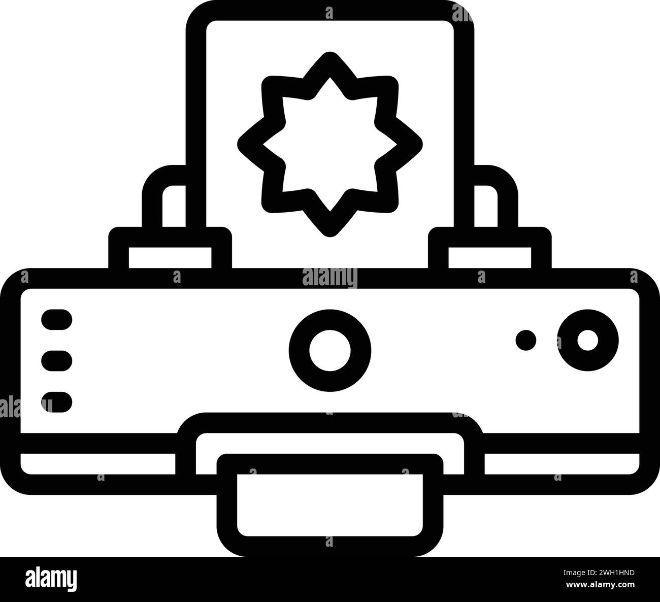 Icon for printable print Stock Vector Image Art Alamy