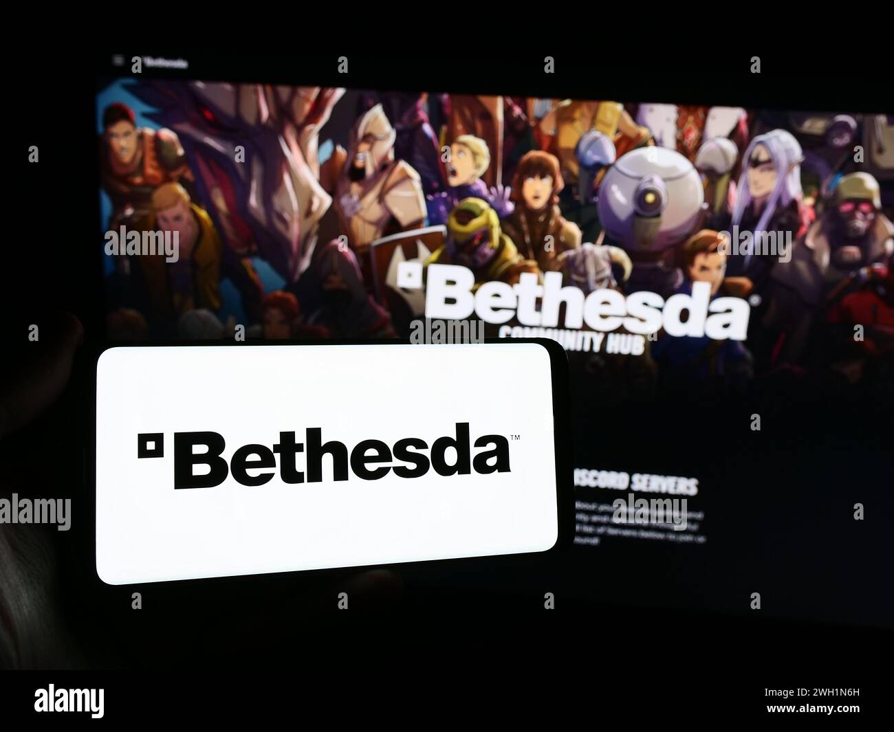 Bethesda game studios logo hires stock photography and images Alamy